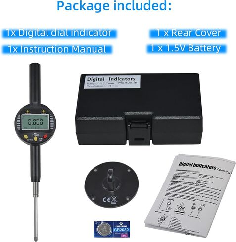 Marble Dial Test Stand,Digital Dial Indicator Pressure Gauge Base,Marble Base for Dial Indicator（12.7lb） in Kuwait