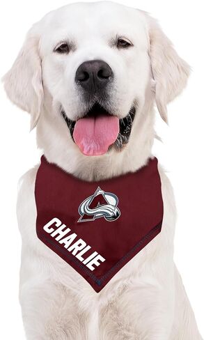 الحيوانات الأليفة الأولى NHL Colorado Avalanche Tie حول Bandana للكلاب والقطط ، حجم كبير/x-large. مخصصة الكلب باندانا وشاح المريلة لكلب القط للحيوانات الأليفة. The Ultimate Game-Day & Party Bandana Bandana in Kuwait