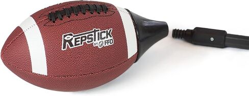 REPSTICK The Original Football Training System for Youth Athletes - Leather Ball with Speed Grip Stick for Perfect Catches Every Play in Saudi Arabia