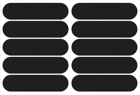 10 مساءً شريط عاكس أسود ، ملصقات خوذة دراجة نارية عاكسة للاصطدامات خوذات خوذات الدراجات النارية ملصقات الرؤية الليلية شارات السلامة للدراجات النارية على دراجات الخوذات الخزارة in Kuwait