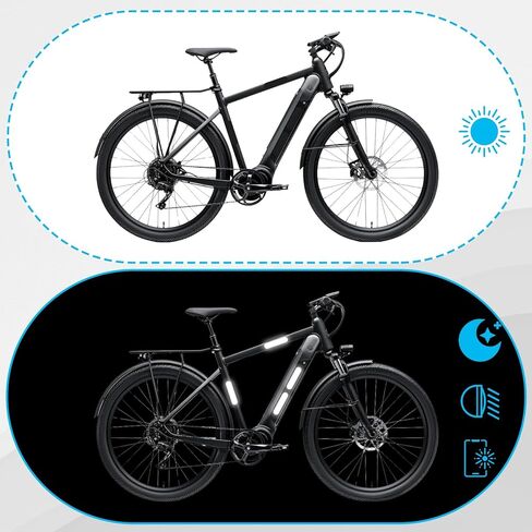 10 مساءً شريط عاكس أسود ، ملصقات خوذة دراجة نارية عاكسة للاصطدامات خوذات خوذات الدراجات النارية ملصقات الرؤية الليلية شارات السلامة للدراجات النارية على دراجات الخوذات الخزارة in Kuwait