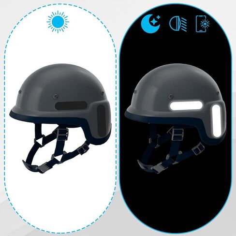 10 مساءً شريط عاكس أسود ، ملصقات خوذة دراجة نارية عاكسة للاصطدامات خوذات خوذات الدراجات النارية ملصقات الرؤية الليلية شارات السلامة للدراجات النارية على دراجات الخوذات الخزارة in Kuwait