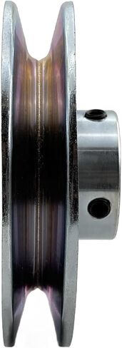 AB450-1 1/8 أحشاء مواقع أخدود مفردة ، V حزام بكرة 1 1/8 بوصة تجويف 4.5 " in Saudi Arabia
