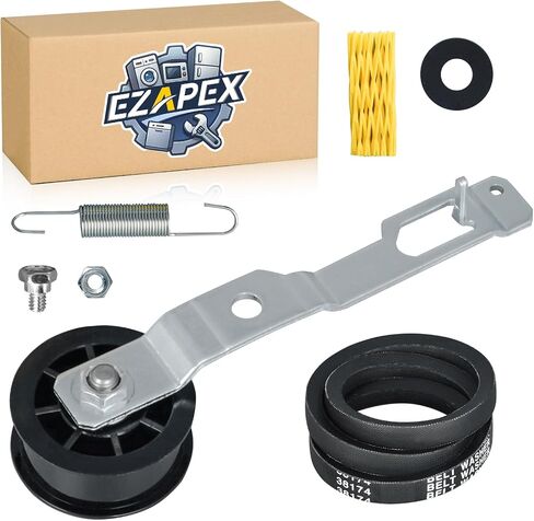 959P3 Washer Idler Pulley Kit Replacement Compatible with ALLIANCE LAUNDRY SYSTEMS SWNYC2HP115TW02 LWN432SP113TW01 Washing Machine Idler Lever and Belt Tensioner Kit Replaces 2020782 in Saudi Arabia