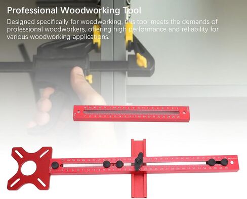 Evgatsauto Woodworking Router Guide Aluminium Sploy Groove Bracket for Drearing Dircle Dircle Milling Projects araled Wood Project in Kuwait