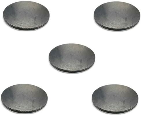 5 قطع 4 "لحام فولاذي مسطح على الأنبوب أغطية أنبوب الغطاء لمدة 4" نهايات أنبوب OD 3/16 "سميكة in Kuwait