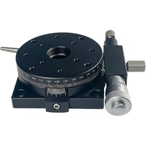 R Axis Type Manual Rotating Platform Sliding RSP40-L 360 Degree Stage Bearing Linear Stage 9.8N 40mm(RSP40-L) in Saudi Arabia