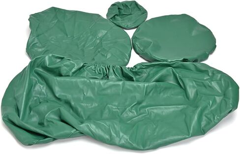 Dental Chair Cover Set - 4Pcs Waterproof PU Leather Protector for Dentist Equipment, Headrest & Backrest, Durable Dental Chair Case, Hygiene & Comfort in Saudi Arabia