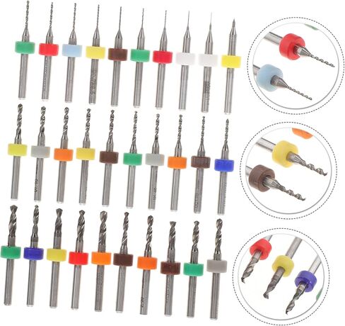 مجموعة الحفر الصغيرة 30pcs مجموعة الحفر الدقيقة للمجوهرات التي تصنع نسبة عالية من الصلب. in Saudi Arabia