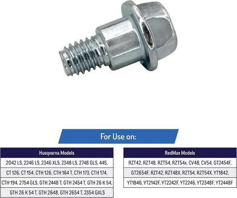 Shoulder Bolt Replacement for Husqvarna, RedMax 2042LS, 2348LS, LGT2654, LTH18538, TC38-532196539 (2 Pack) in Saudi Arabia