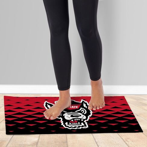 Northwest NCAA NC State Wolfpack ، سجادة قابلة للغسل ، 20 × 32 بوصة ، Dropzone in Saudi Arabia