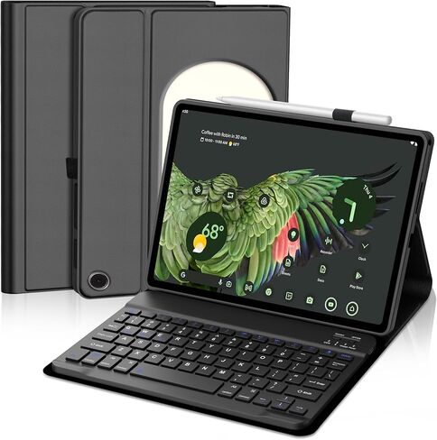 Touch Keyboard Case for Google Pixel Tablet 11 Inch, Magnetic Keyboard for Pixel Tablet 2023/2024 with Trackpad, Detachable Keypad, Protective Cover with Stylus Pen Holder & Speaker Dock, Deep Blue in Saudi Arabia