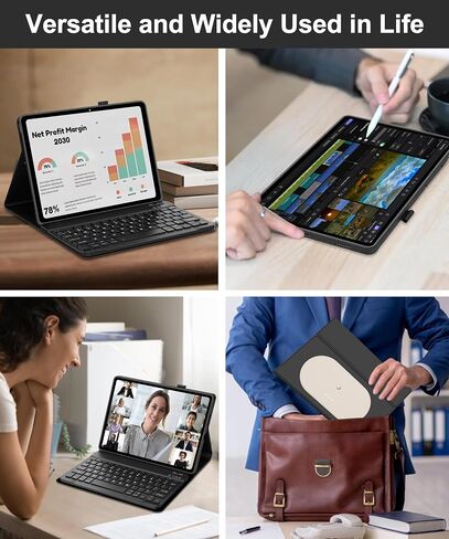 Touch Keyboard Case for Google Pixel Tablet 11 Inch, Magnetic Keyboard for Pixel Tablet 2023/2024 with Trackpad, Detachable Keypad, Protective Cover with Stylus Pen Holder & Speaker Dock, Deep Blue in Saudi Arabia