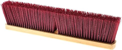 PRO SOURCE Heavy Duty Rough-Surface Push Broom Head with Threaded Block: 18" Wide in Kuwait