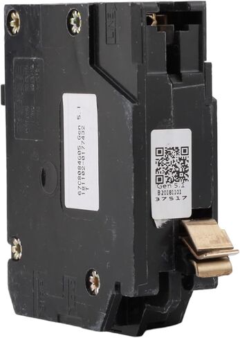 CUTLER-HAMMER BRP115GF 15 Amp Single Pole Circuit Breaker - GFCI Protection, 120/240V, Plug-On Neutral, UL Listed (1) in Saudi Arabia