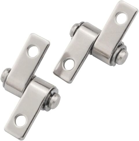 4PCS Small Shaft Damping Swivel Positioning Hinge (2X Small CL2057 0.3N.m Left + Right) Torque Stop 360 Degree for Switchgear Cabinet in Kuwait