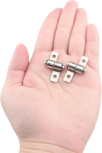 4PCS Small Shaft Damping Swivel Positioning Hinge (2X Small CL2057 0.3N.m Left + Right) Torque Stop 360 Degree for Switchgear Cabinet in Kuwait