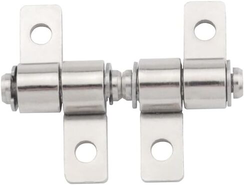 4PCS Small Shaft Damping Swivel Positioning Hinge (2X Small CL2057 0.3N.m Left + Right) Torque Stop 360 Degree for Switchgear Cabinet in Kuwait