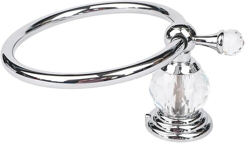 Sturdy Wall Mounted Towel Rack for Ring Designed for Living Room and Bathroom (Silver) in Saudi Arabia