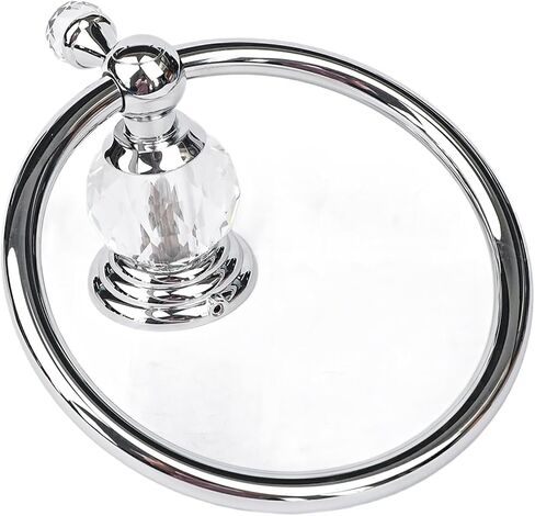Sturdy Wall Mounted Towel Rack for Ring Designed for Living Room and Bathroom (Silver) in Saudi Arabia