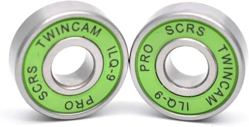 High Precision ILQ11 608rs 608-2RS 8x22x7 mm Scooter Bearing Skateboard Wheels Bearing 608ZZ-6.35 (6.35x22x7)(Black) in Saudi Arabia