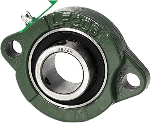 2PCS Outer Spherical Bearing with Short Foot Diamond Housing SBLF 201 202 203 204 205 206 207 Insert Bearing(SBLF207 DI35mm) in Saudi Arabia