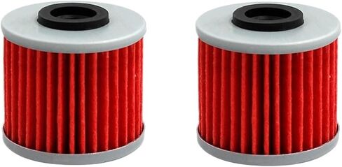 2pcs Motorcycle Oil Filter For NC700X DCT CTX700N CRF1000D SXS1000M3 Pioneer TALLON 1000R GL1800 NC750 15412-MGS-D21 in Saudi Arabia