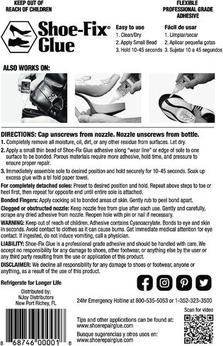 Shoe-Fix Shoe Glue: Instant Professional Grade Shoe Repair Glue in Saudi Arabia
