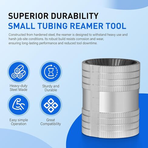 1/4" to 1-1/4" Inner/Outer Tube Reamer, 29983 Model 223S Small Tubing and Pipe Reaming Deburring Tool for Stainless steel Copper Aluminum PVC Tubing and Pipes 6mm-36mm in Saudi Arabia