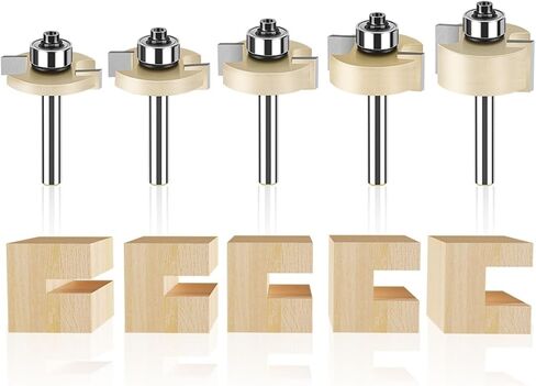 6mm 1/4in shank t-slot bit t milling cutter 1pcs (0.25inx31.7mmx8mm) in Saudi Arabia