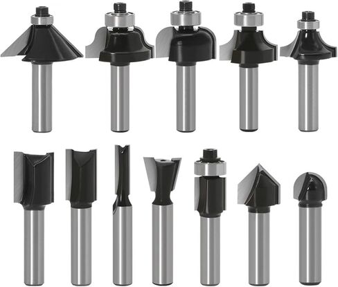 8mm Shank Round-Over Router Bits Milling Cutter 1pcs(NO8) in Saudi Arabia