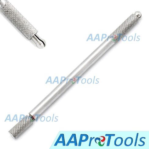 Micro Blades Round Knurled Chuck Scalpel Handles Stainless Steel 13 cm Long in Saudi Arabia