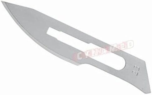 شفرات Scalpel 200pcs #11 + #23 + مقبض #3 + المقبض #4 مناسبة للجلد dermaplaning (cynamed) in Saudi Arabia