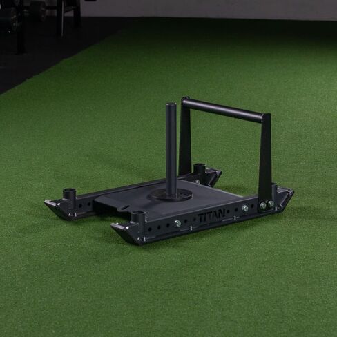 Titan Fitness High Bar Attachment Fits Pro Sled Core Unit, Push, Pull, or Drag Sled for Speed Training and Agility in Kuwait