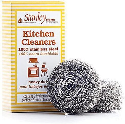 Stanley Home Products Stainless Steel Kitchen Scouring Cleaners (2 Cleaners Included) in Kuwait