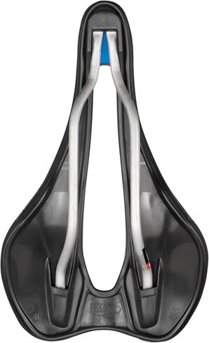 Selle Italia ، SLR Boost Gravel Superflow L ، Saddle ، 248 × 145mm ، 209g ، Black/Hi-Viz (SI510760) in Saudi Arabia