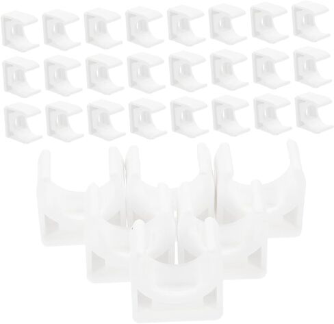 Lifkome 16mm كبير pvc clamp pipe stitener 50pcs تدعم المشابك لركوب الخيل in Saudi Arabia