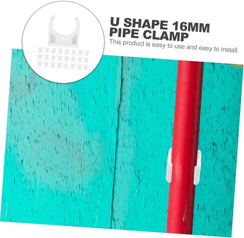 Lifkome 16mm كبير pvc clamp pipe stitener 50pcs تدعم المشابك لركوب الخيل in Saudi Arabia