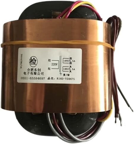 Oxygen Free Copper R-Type Transformer 200W Double 18V Outding in Saudi Arabia