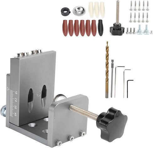 Inclined Hole Locator Positioner 15 Degree Positioning Tools Kit for Woodworking Punching in Saudi Arabia