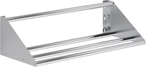 AmGood 42 in. Stainless Steel Tubular Glass Rack Shelf. Holds 2 Dish Racks. NSF. in Kuwait