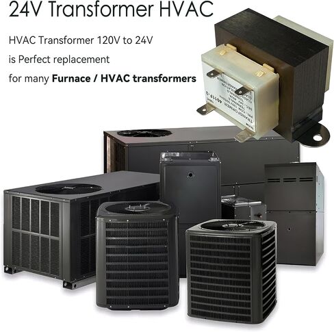 4011F-3 120V إلى 24V محول ، متوافق مع Trane 40VA HVAC FURNACE Transformers ، محول من 120 إلى 24 فولت لأجزاء فرن Trane ، يحل محل TRR01729 TRR1729 TRR00784 TRR0784 مع جبل القدم in Kuwait