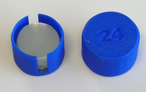 Round Glass Coverslips for Microscope Slides, Circular Cover Slip (Diameter 24 mm) in Kuwait