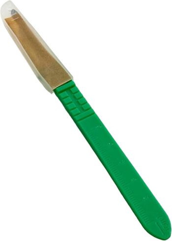 Individually Foil Wrapped Sterile Dispoable Scalpel #15, 10/Pack - Plastic Handle Graduated (0cm to 6cm) (5) in Saudi Arabia