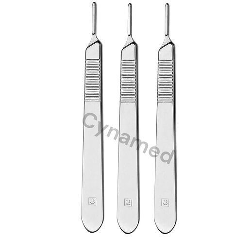 مقبض Scalpel تصميم مسطح ، سهل مع أخاديد قبضة - مقبض مشرط من الفولاذ المقاوم للصدأ - للاختطاف ، الحرف اليدوية ، نحت الخشب ، نحت الشمع ، وأكثر من ذلك. شفرات غير مدرجة (3 ، مقبض #3) in Kuwait