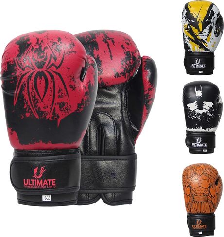 Ultimate Kids Boxing Gloves الشباب المتزايد والتدريب اللكم Kickboxing Muay التايلاندية من 6-15 قفازات تدريب الأطفال in Kuwait