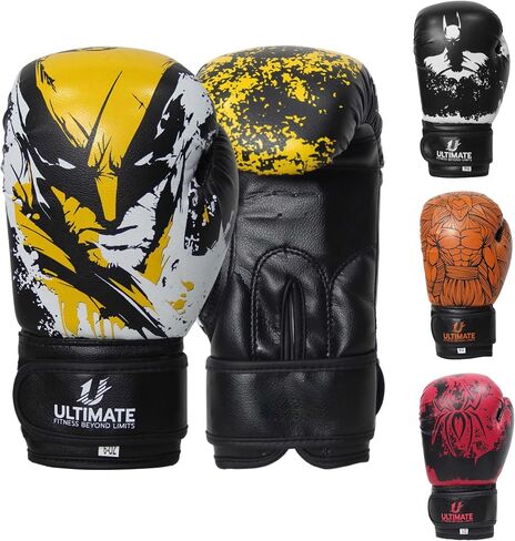 Ultimate Kids Boxing Gloves الشباب المتزايد والتدريب اللكم Kickboxing Muay التايلاندية من 6-15 قفازات تدريب الأطفال in Kuwait