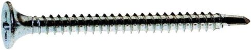 Pro-Twist SDZ158 6 by 1-5/8" Zinc Phillips Bugle-Head Self-Drilling Drywall Screws (5, 000per Pack) in Saudi Arabia