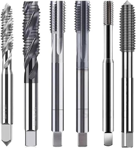 Drill Tap Bit Set, Machine Tap Internal Cooling CNC Carbide Thread Tool Aluminum Steel Metal Coated in Saudi Arabia