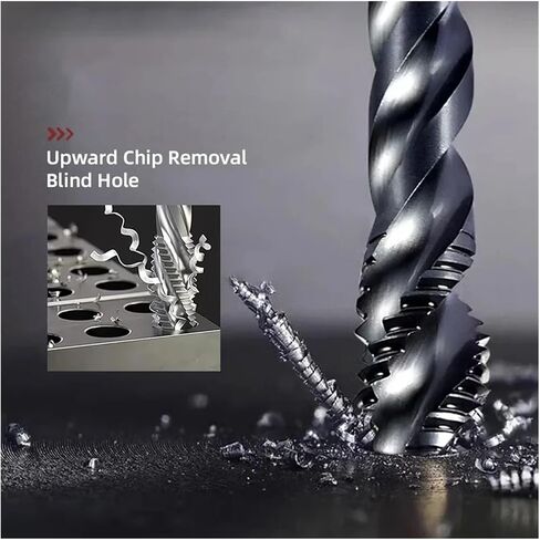 Drill Tap Bit Set, Machine Tap Internal Cooling CNC Carbide Thread Tool Aluminum Steel Metal Coated in Saudi Arabia